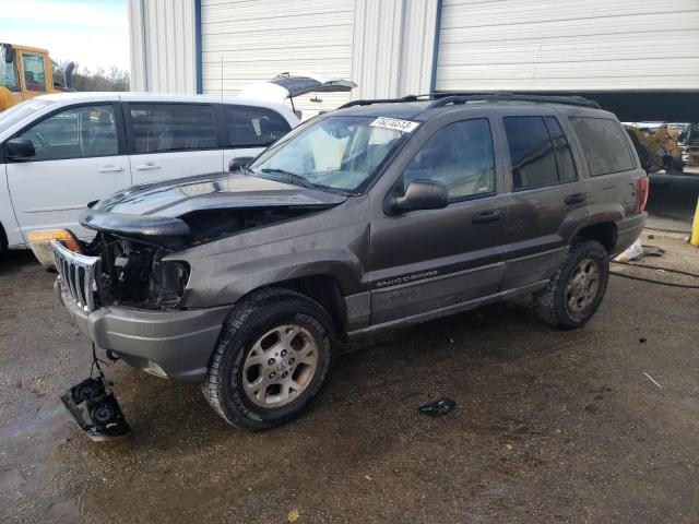 1J4GW48NXYC160203 - 2000 JEEP CHEROKEE LAREDO GRAY photo 1