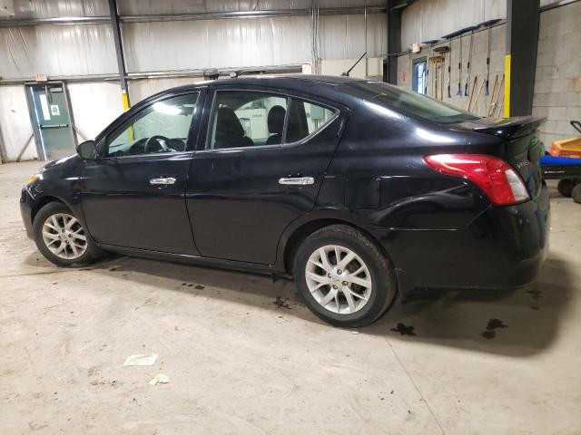 3N1CN7AP4FL891184 - 2015 NISSAN VERSA S BLACK photo 2