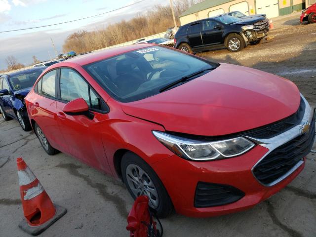 1G1BJ5SM0K7100055 - 2019 CHEVROLET CRUZE L RED photo 4