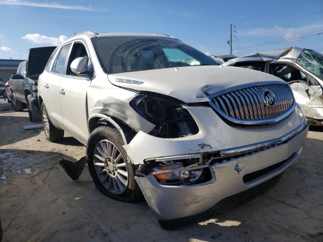 5GAKRBED9BJ225036 - 2011 BUICK ENCLAVE CXL WHITE photo 1