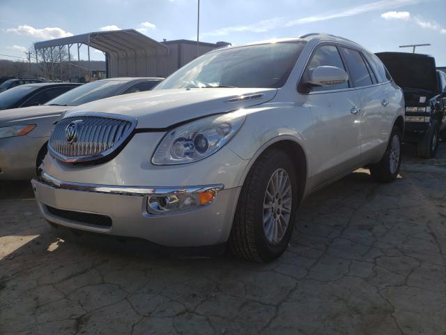 5GAKRBED9BJ225036 - 2011 BUICK ENCLAVE CXL WHITE photo 2