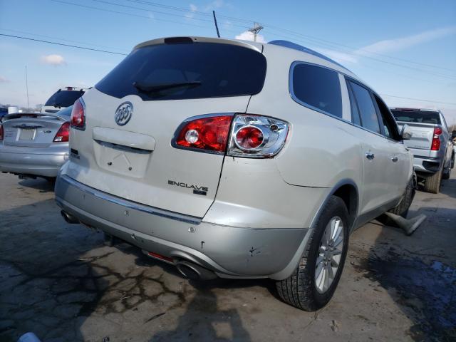 5GAKRBED9BJ225036 - 2011 BUICK ENCLAVE CXL WHITE photo 4
