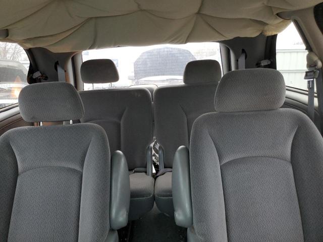 1A4GP45R46B626666 - 2006 CHRYSLER TOWN & COU ლურჯი ფოტო 10