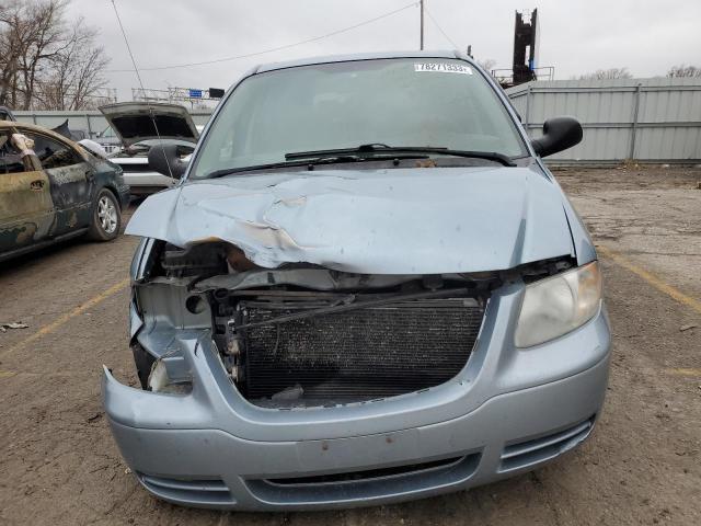 1A4GP45R46B626666 - 2006 CHRYSLER TOWN & COU ლურჯი ფოტო 5