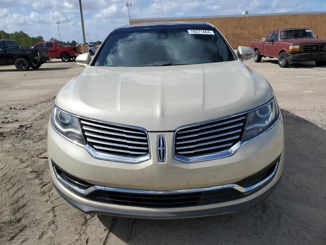 2LMPJ6LR3GBL29518 - 2016 LINCOLN MKX RESERVE BEIGE photo 5