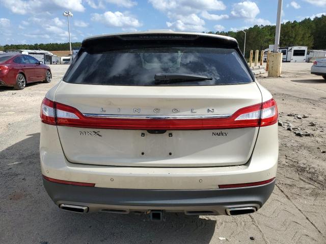 2LMPJ6LR3GBL29518 - 2016 LINCOLN MKX RESERVE Bej foto 6