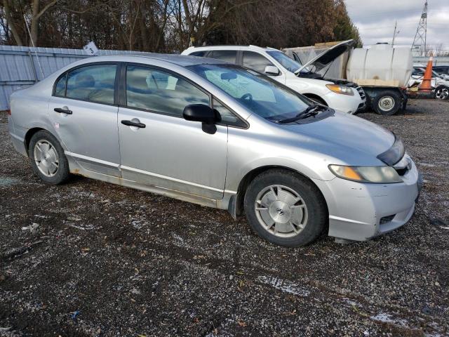 2HGFA1E48AH006376 - 2010 HONDA CIVIC DX-G SILVER photo 4