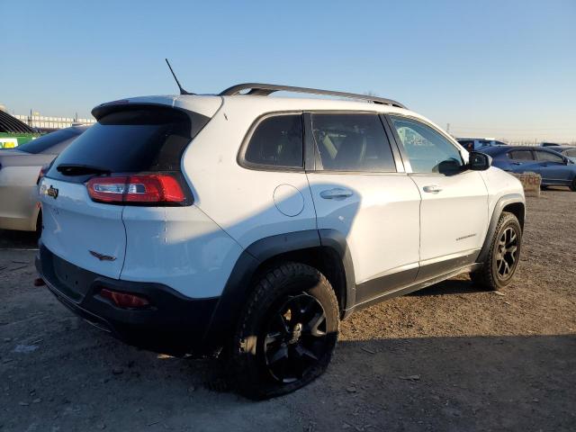 1C4PJMBSXFW604226 - 2015 JEEP CHEROKEE TRAILHAWK WHITE photo 3