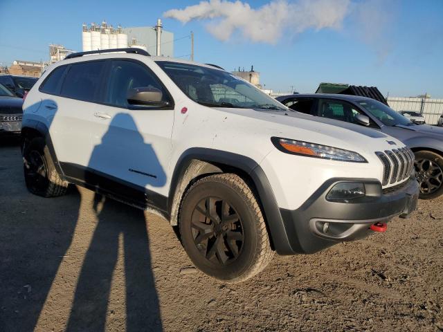 1C4PJMBSXFW604226 - 2015 JEEP CHEROKEE TRAILHAWK WHITE photo 4