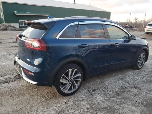 KNDCE3LC5H5041860 - 2017 KIA NIRO EX TOURING BLUE photo 3