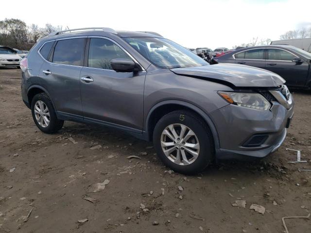 KNMAT2MV1GP662720 - 2016 NISSAN ROGUE S GRAY photo 4