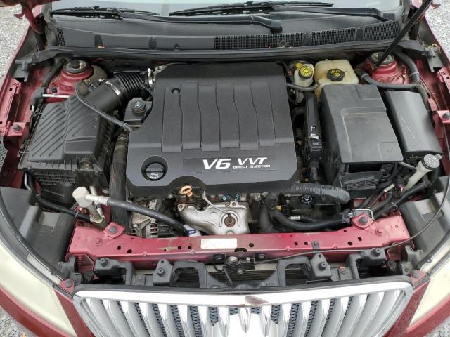 1G4GE5EVXAF216515 - 2010 BUICK LACROSSE CXS RED photo 11