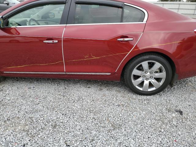 1G4GE5EVXAF216515 - 2010 BUICK LACROSSE CXS RED photo 12
