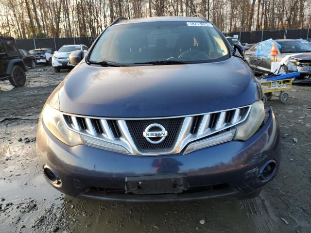 JN8AZ18WX9W106415 - 2009 NISSAN MURANO S BLUE photo 5