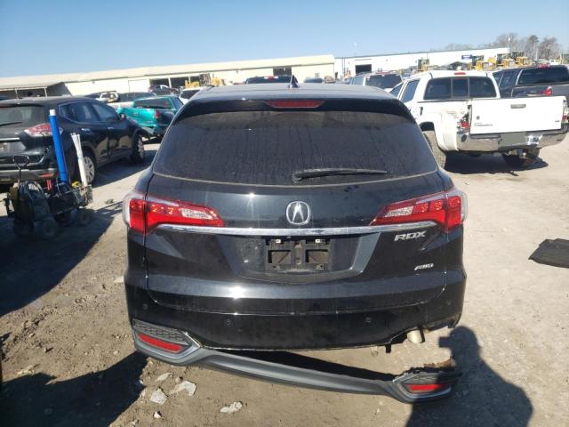 5J8TB4H74JL002769 - 2018 ACURA RDX ADVANCE BLACK photo 6