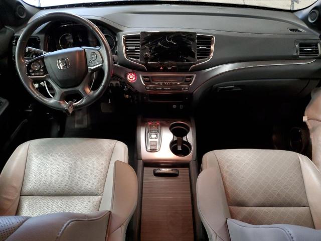 5FNYF8H57MB010368 - 2021 HONDA PASSPORT EXL BLUE photo 8