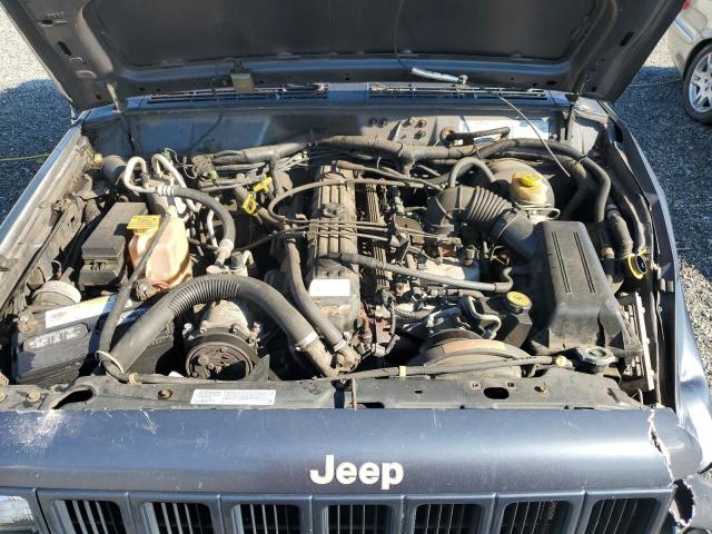 1J4FT48S01L604012 - 2001 JEEP CHEROKEE SPORT BLUE photo 12