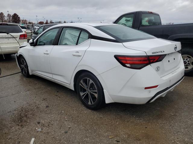 3N1AB8CV5LY284338 - 2020 NISSAN SENTRA SV WHITE photo 2