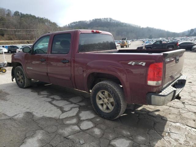 3GTP2VE78DG145784 - 2013 GMC SIERRA K1500 SLE BURGUNDY photo 2