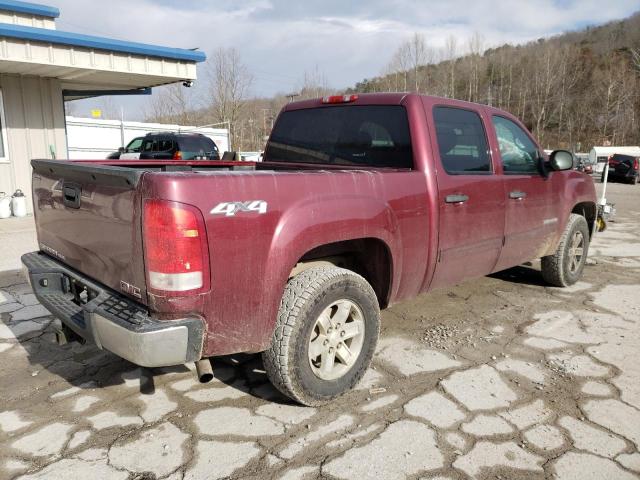 3GTP2VE78DG145784 - 2013 GMC SIERRA K1500 SLE BURGUNDY photo 3