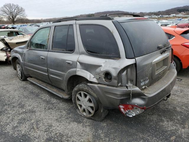 5GADT13S952161651 - 2005 BUICK RAINIER CXL GRAY photo 2