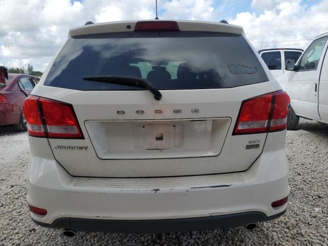 3C4PDCBG1CT254788 - 2012 DODGE JOURNEY SXT WHITE photo 6