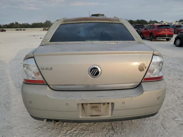 1MEHM40W89G629074 - 2009 MERCURY SABLE BEIGE photo 6