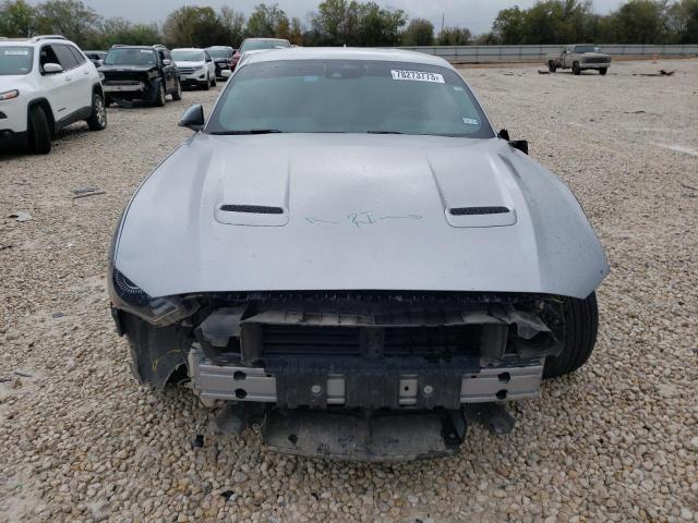 1FA6P8TH8M5113411 - 2021 FORD MUSTANG SILVER photo 5