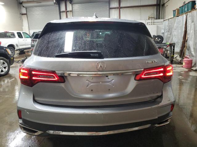 5FRYD4H50HB000364 - 2017 ACURA MDX TECHNOLOGY SILVER photo 6