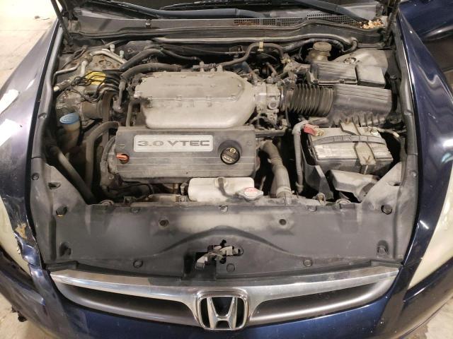 1HGCM66887A022142 - 2007 HONDA ACCORD EX BLUE photo 11