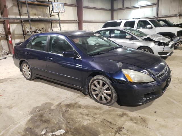 1HGCM66887A022142 - 2007 HONDA ACCORD EX BLUE photo 4