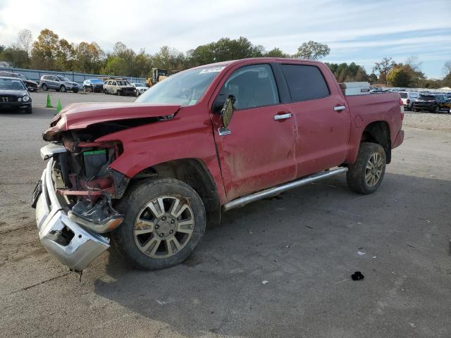 5TFAW5F11EX350882 - 2014 TOYOTA TUNDRA CREWMAX PLATINUM MAROON photo 1