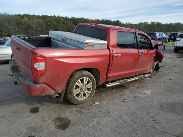 5TFAW5F11EX350882 - 2014 TOYOTA TUNDRA CREWMAX PLATINUM MAROON photo 3