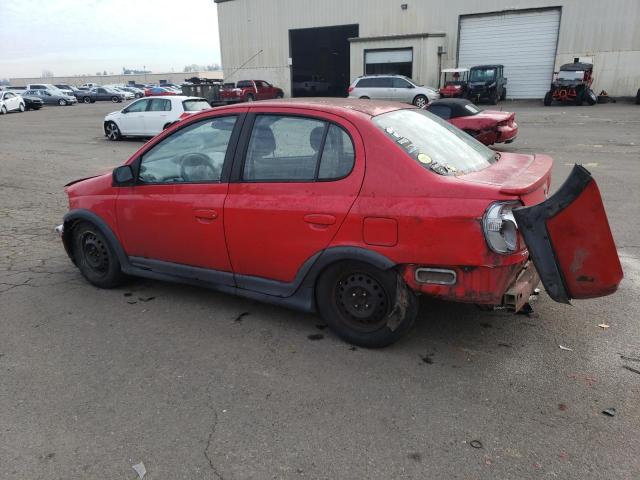 JTDBT123510124893 - 2001 TOYOTA ECHO RED photo 2