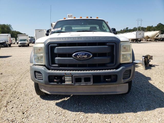 1FDUF4GY3CEB87885 - 2012 FORD F450 SUPER DUTY WHITE photo 5