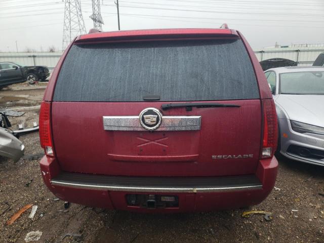 1GYFK63837R357620 - 2007 CADILLAC ESCALADE LUXURY RED photo 6