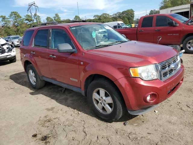 1FMCU03178KA33160 - 2008 FORD ESCAPE XLT RED photo 4