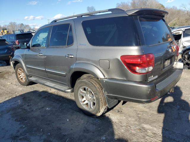 5TDZT38A87S296986 - 2007 TOYOTA SEQUOIA LIMITED GRAY photo 2