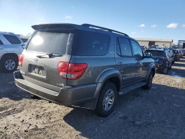 5TDZT38A87S296986 - 2007 TOYOTA SEQUOIA LIMITED GRAY photo 3