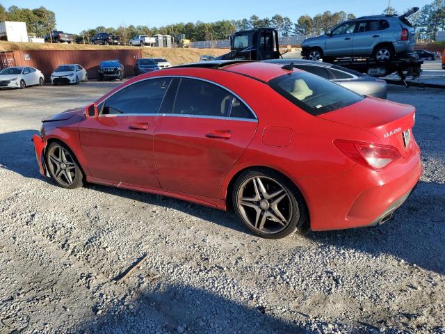 WDDSJ4EB2EN160162 - 2014 MERCEDES-BENZ CLA 250 RED photo 2