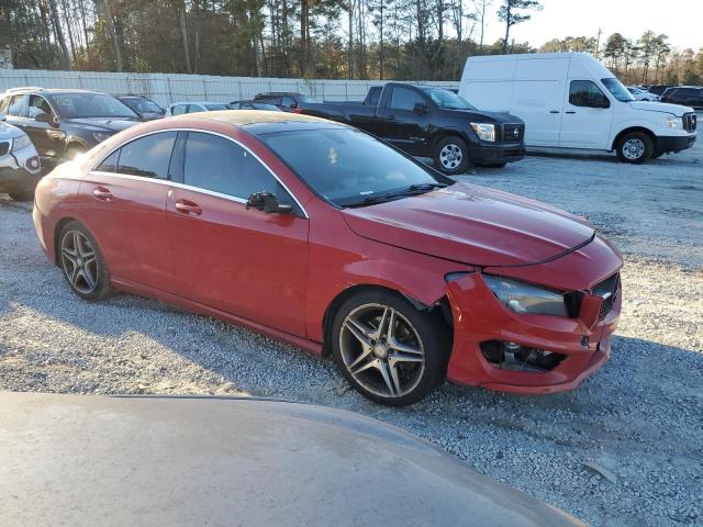 WDDSJ4EB2EN160162 - 2014 MERCEDES-BENZ CLA 250 RED photo 4