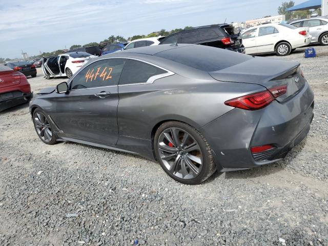 JN1FV7EK7JM530901 - 2018 INFINITI Q60 RED SPORT 400 GRAY photo 2