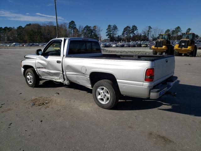 1B7HC16Z51S277027 - 2001 DODGE RAM 1500 SILVER photo 2