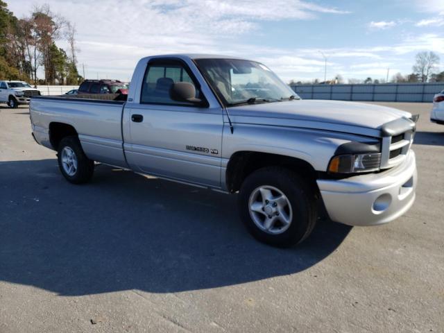 1B7HC16Z51S277027 - 2001 DODGE RAM 1500 SILVER photo 4