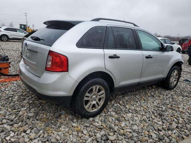 2FMDK3GC8BBB31848 - 2011 FORD EDGE SE SILVER photo 3