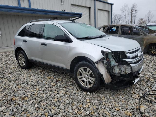 2FMDK3GC8BBB31848 - 2011 FORD EDGE SE SILVER photo 4