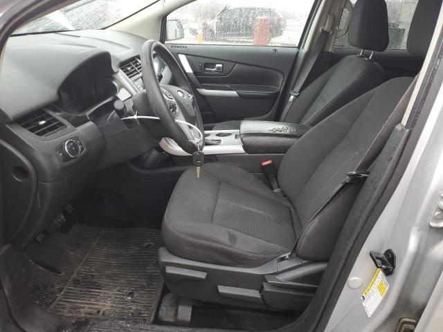 2FMDK3GC8BBB31848 - 2011 FORD EDGE SE SILVER photo 7