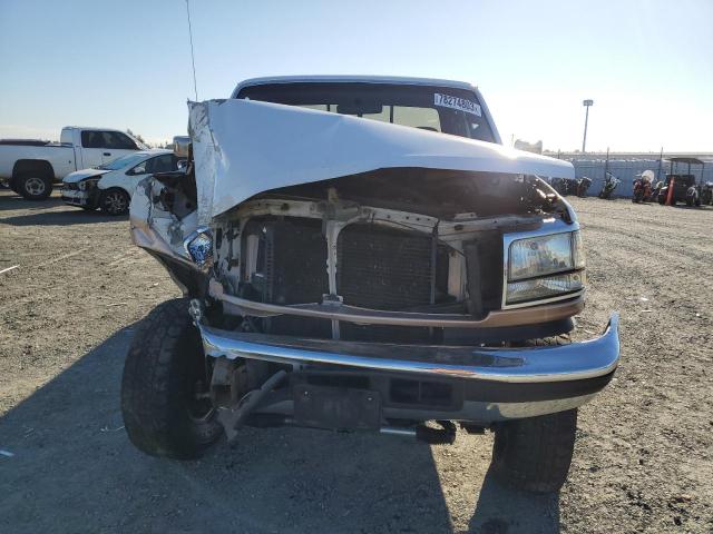 1FTHX26F5TEB45841 - 1996 FORD F250 WHITE photo 5