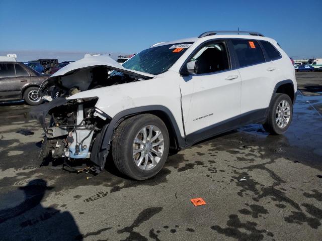 1C4PJLCB4KD247172 - 2019 JEEP CHEROKEE LATITUDE WHITE photo 1