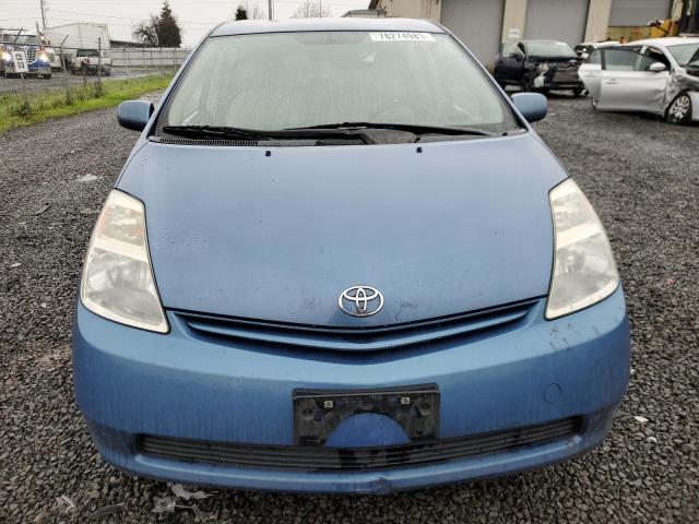 JTDKB20U957036365 - 2005 TOYOTA PRIUS BLUE photo 5